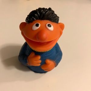 Vintage 1970s Sesame Street Muppets Finger Puppet Ernie
